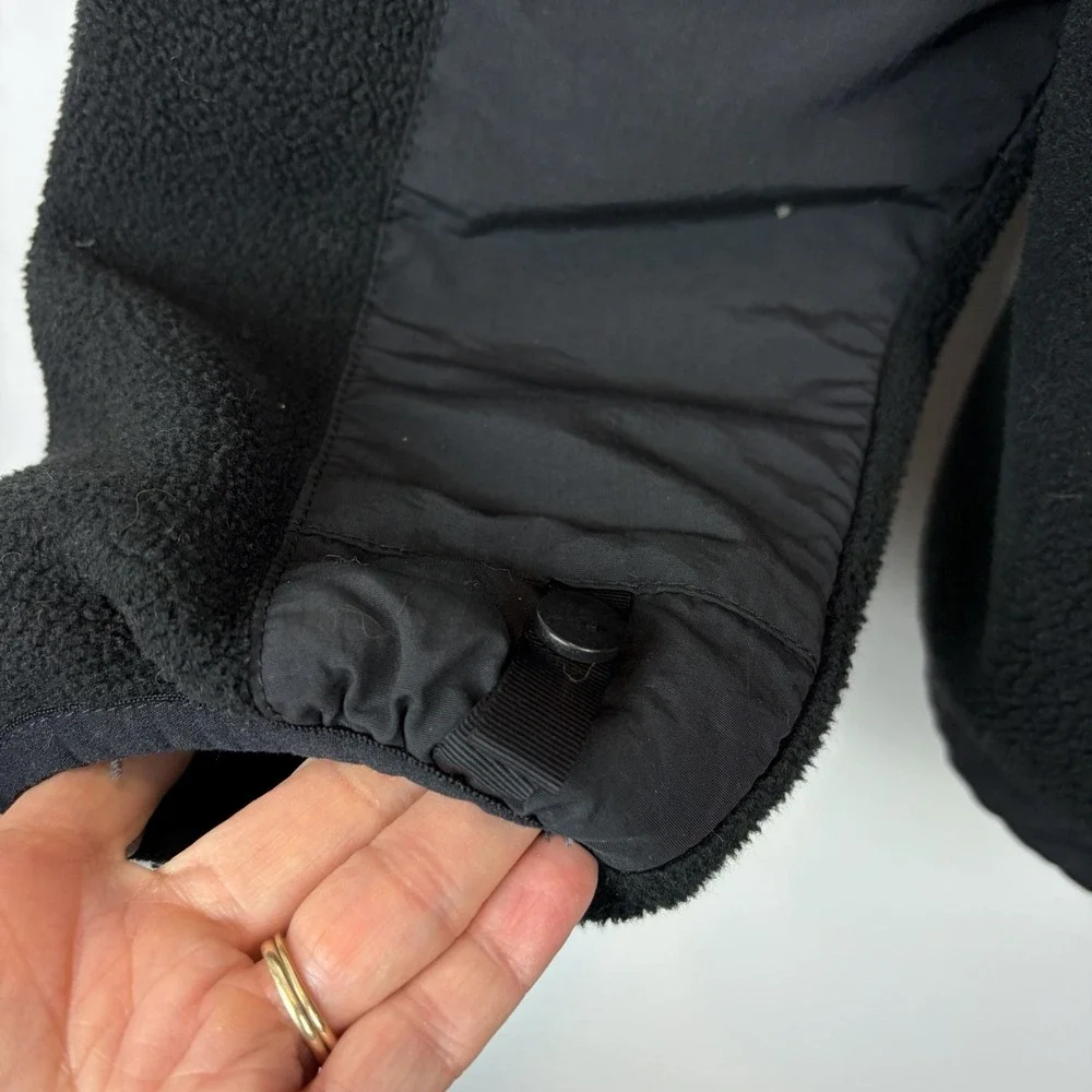 The North Face Retro Denali Jacket Men L Black Fleece Full Zip Polartec Gorpcore